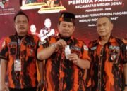 Guntur Sahputra Kembali Dipercaya Nahkodai Pemuda Pancasila Medan Denai