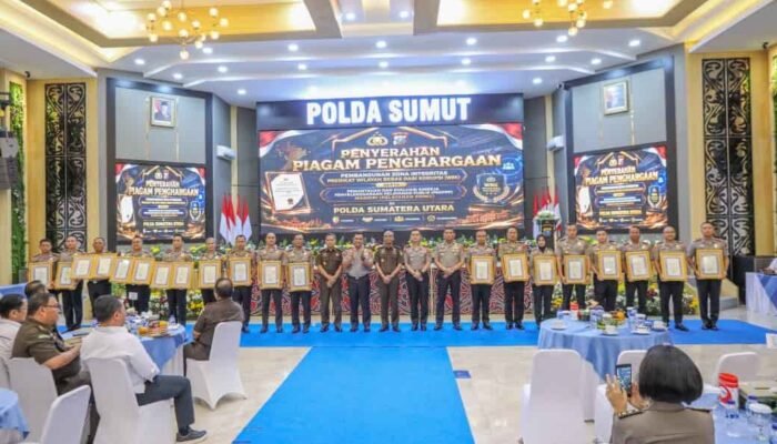 Belasan Polres dan Dua Satker Polda Sumut Raih Penghargaan Reformasi Birokrasi, Kapolda Tekankan Peningkatan Layanan Publik