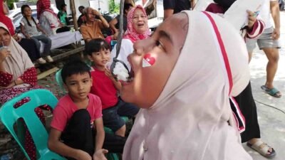Anggota DPRD Medan Fauzi Turut Dukung Perayaan HUT Ke-81 RI Warga Gang Murni 5
